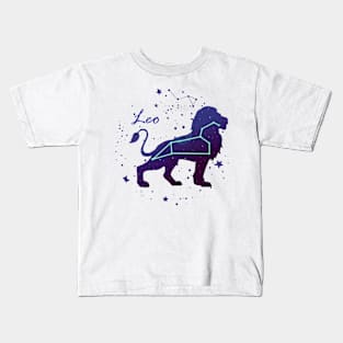 Leo Constellation Kids T-Shirt